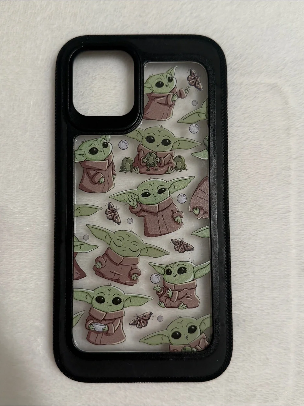 Disney Parks Baby Yoda Black iPhone Case - iPhone 12 Pro Max